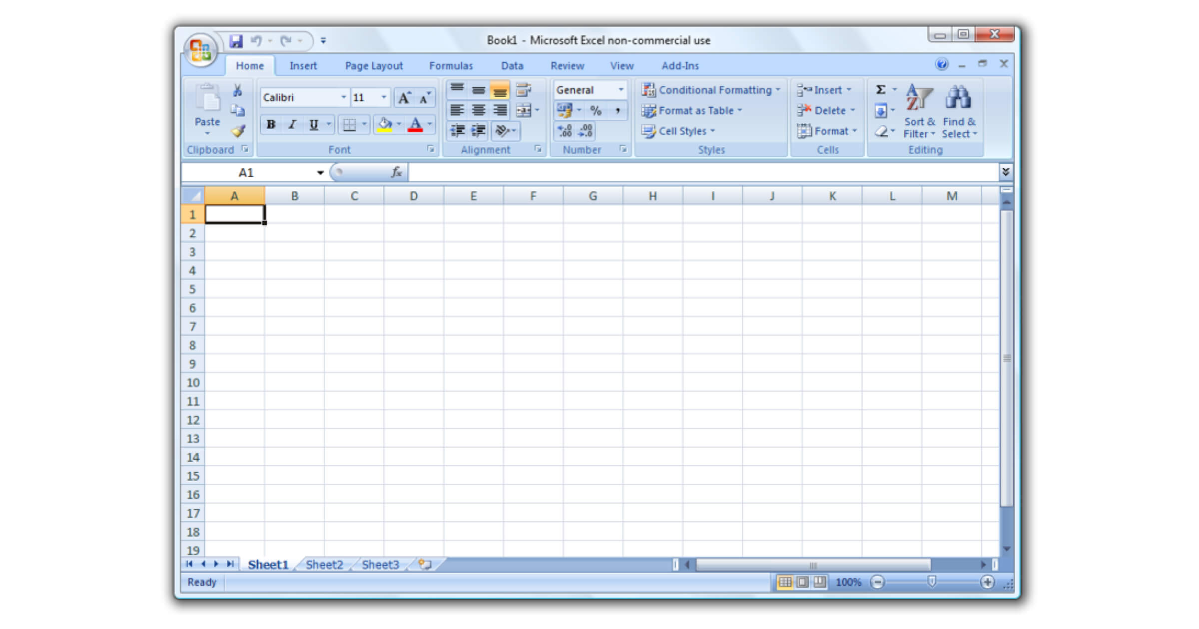 XLSX Datei als die absolute Neuerung von Excel 2007