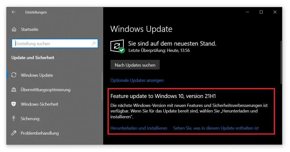 In den Einstellungen siehst du, ob du Windows 11 kostenlos zum Download erhältst