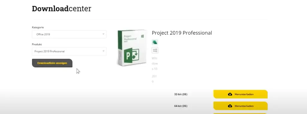 project 2019 professional downloadcenter